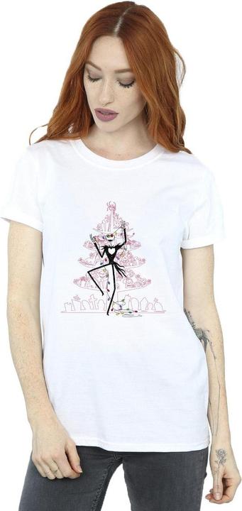 Produktbild Disney The Nightmare Before Christmas Tree Pink TShirt (XXL)