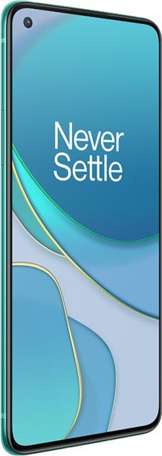 Actual product image OnePlus 8T (12GB) (256 GB, Aquamarine Green, 6.55", Dual SIM, 48 Mpx, 5G)