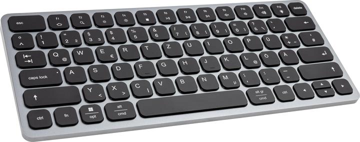Productafbeelding Axagon HMC-KB toetsenbord USB-C 5Gbps met HUB, microSD/SD, 3x USB-A, HDMI 4K/60Hz, PD 100W, Audio, DE (NL, Bedraad)