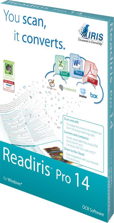 Actual product image Iris Readlris 14 Pro Edition for Windows (1 User, unlimited)