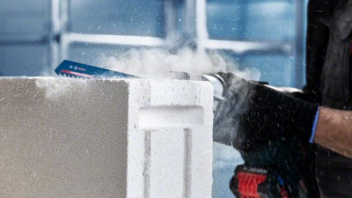 Actual product image Bosch Professional Zubehör EXPERT 'Aerated Concrete' S 1241 HM reciprocating saw blade, 10 pieces