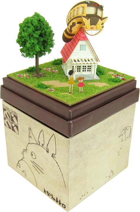 Produktbild Sankei Mein Nachbar Totoro - Das Haus und der Katzenbus - Paper Art Box