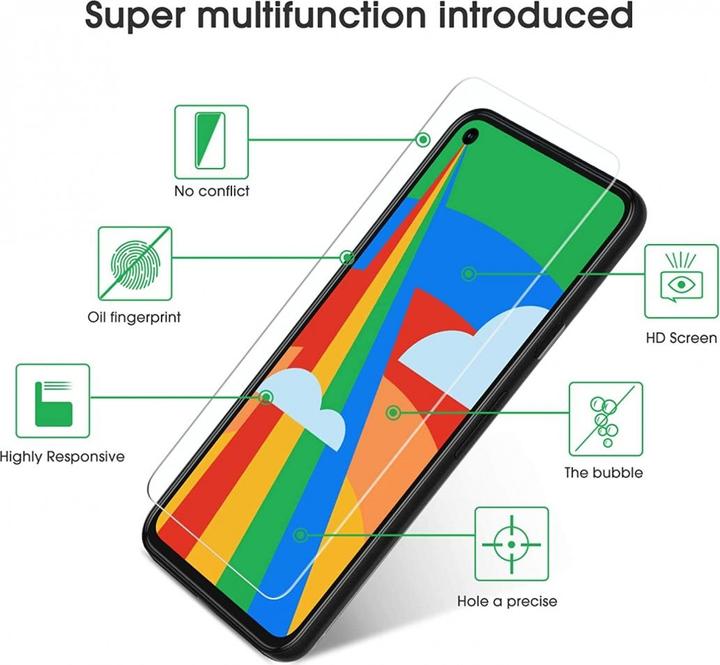 Actual product image Screenguard Panzerglas (1 Piece, Google Pixel 5)