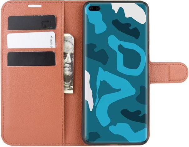 Produktbild MU Classic Litchi Leder Bookcover Series (Huawei P40 Pro+)