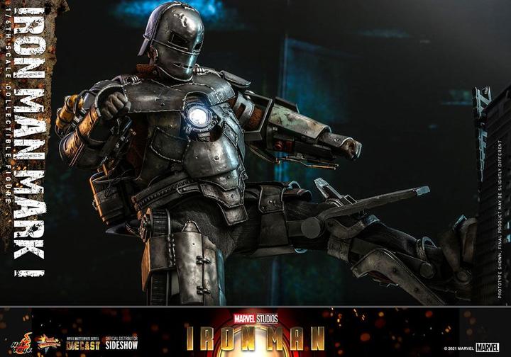 Produktbild Hot Toys Iron Man figurine Movie Masterpiece 1/6 Iron Man Mark I 30 cm