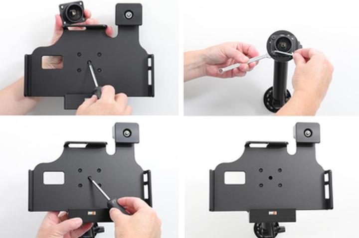 Produktbild Brodit Halter aktiv Samsung Galaxy Tab Active 2 3 Molex Pogo-Pin