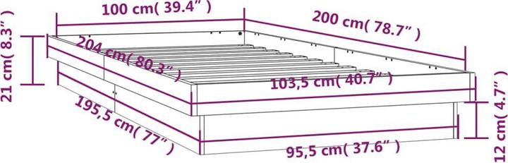 Immagine prodotto VidaXL Klea (100 x 200 cm)