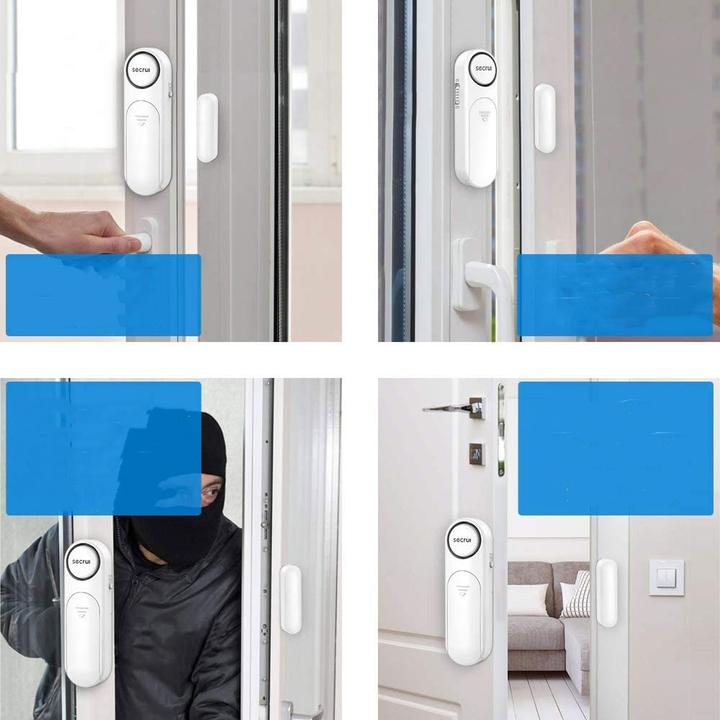 Immagine prodotto Werkstein Anti-Einbruch Tür- Fenster Sensor Alarmanlage Sirene (120db)