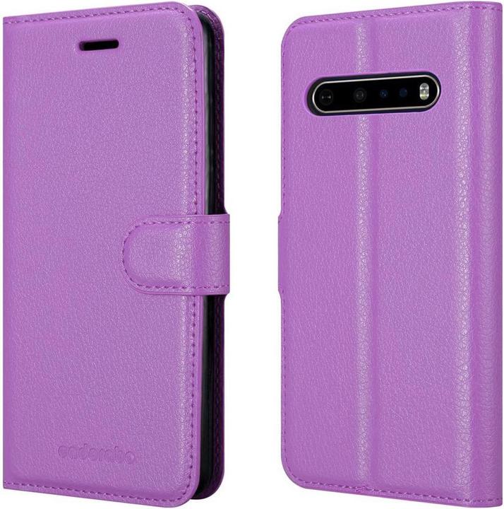 Actual product image Cadorabo Book with stand function cover (LG V60 ThinQ 5G)