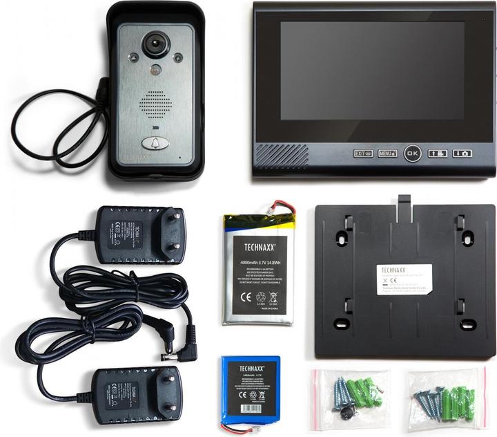 Actual product image Technaxx Video door phone TX59 (Wi-Fi)