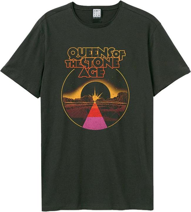 Actual product image Amplified Unisex Adult Eye Of The Moon Queens Of The Stone Age T-Shirt (XL)