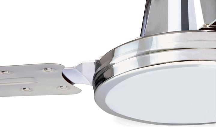 Produktbild Westinghouse Deckenventilator Industrial Chrom mit Wandschalter