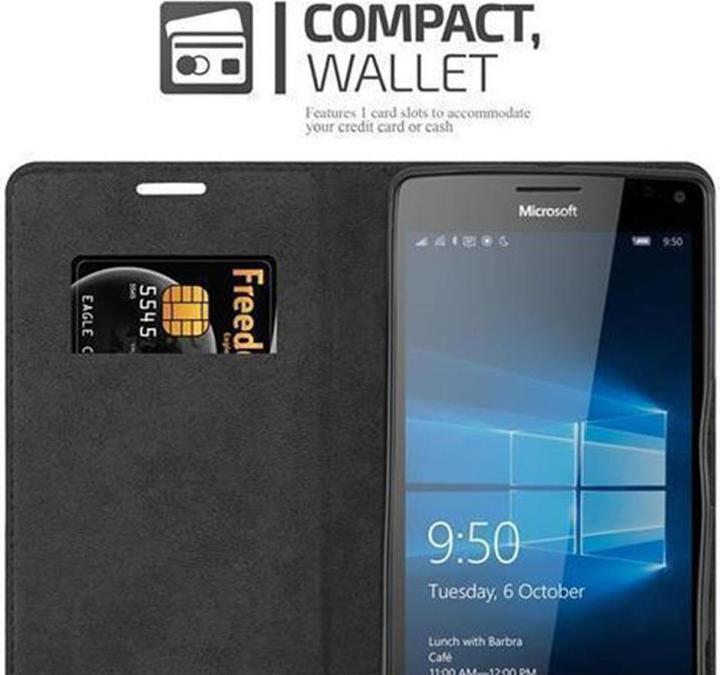 Actual product image Cadorabo Book Invisible Magnet Cover (Microsoft Lumia 950 XL)