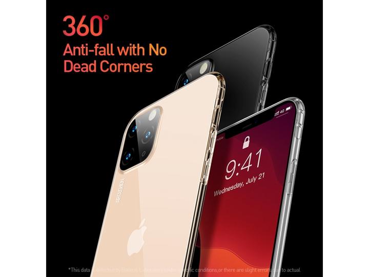 Actual product image Baseus Safety Airbags Series Backcover Cover (Apple iPhone 11 Pro Max)