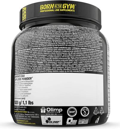 Produktbild Olimp Sport Nutrition Amino EAA Xplode (Ice Tea Peach, 1 Stk., 520 g)