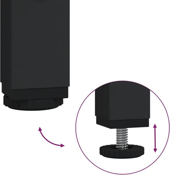 Actual product image VidaXL Klement (56 x 31.5 x 138.5 cm)
