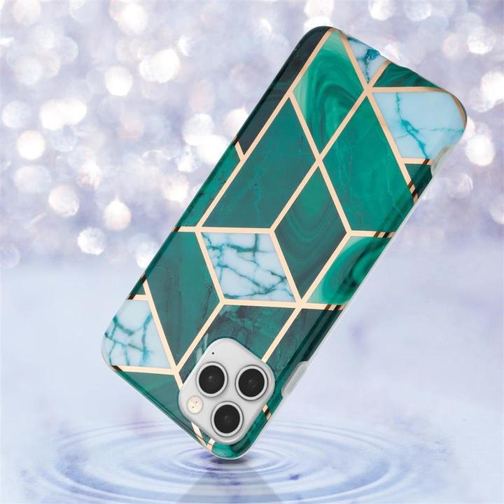 Image du produit Cadorabo Couverture IMD TPU Marbre coloré (Apple iPhone 12, Realme 12 Pro+)