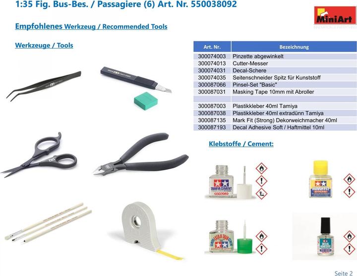 Actual product image 1:35 Fig. bus occupants / passengers (6)