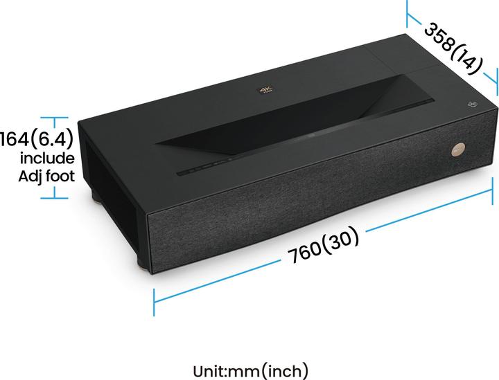 Actual product image BenQ V5010I (UHD, 2500 lm, 0.25:1)