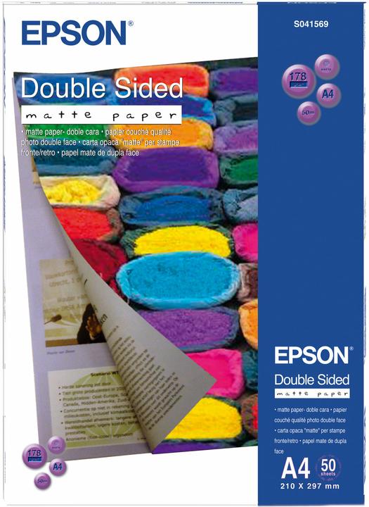 Immagine prodotto Epson tappetino bifacciale (178 g/m², A4, 50 x)
