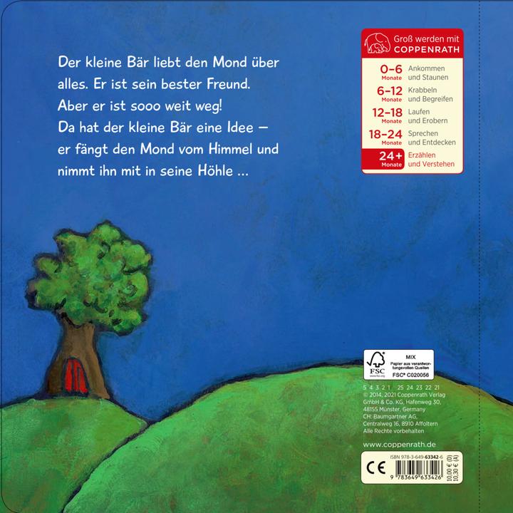 Produktbild Der kleine Mondbär (Deutsch, Rolf Fänger, Ulrike Möltgen, 2021)