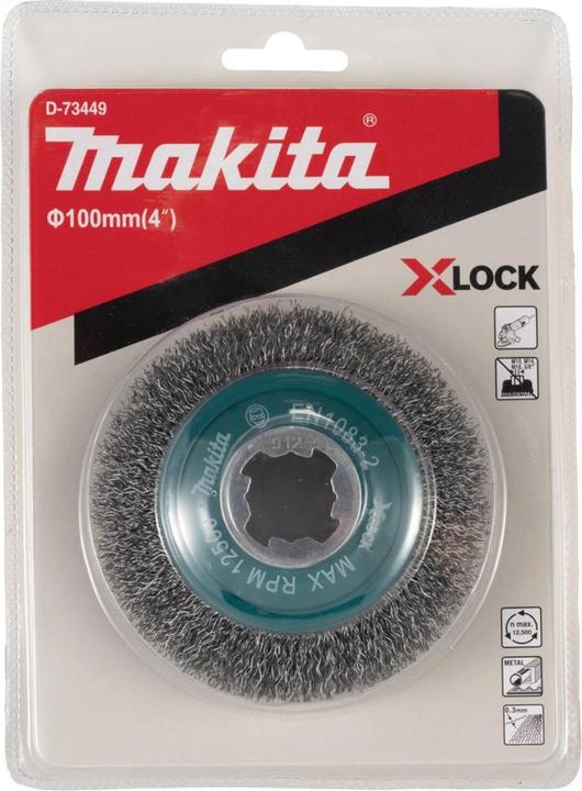 Actual product image Makita Cone brush 100 mm metal X-LOCK (46)