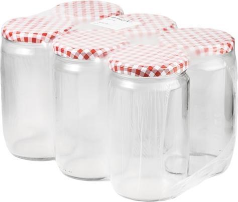 Produktbild Okko JAR 720ML WITH LID 82MM 6PCS