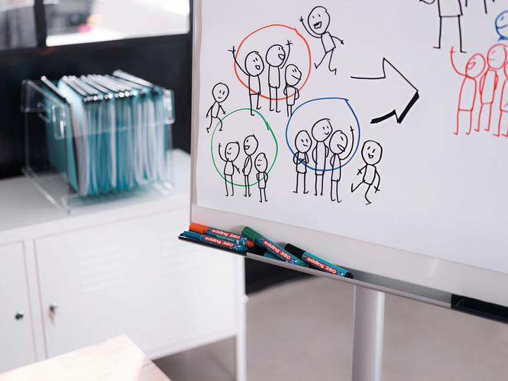 Actual product image Edding Flipchart Marker 380 (Blue, 3 mm, 1 x)