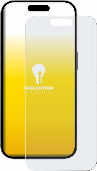 Immagine prodotto upscreen Reflection Shield Pellicola Opaca (1 Pezzo/i, Apple iPhone 15 Pro)