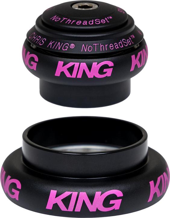 Actual product image Chris King NoThreadSet Headset, Steel-Bearings, 1 1/8", GripLock, Bold, EC34/28.6 | EC34/30