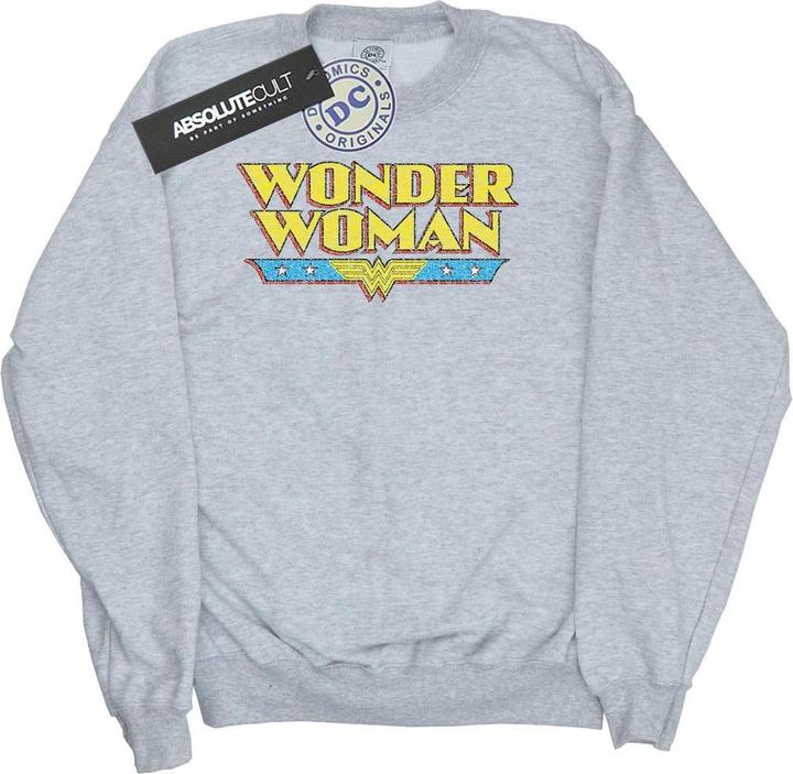 Wonder Woman Crackle Logo Sweatshirt