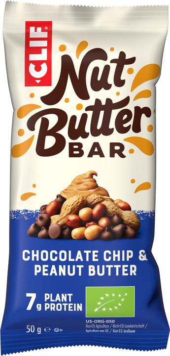 Immagine prodotto Clif Bar Barretta al burro di noci (Arachide, Datteri, Scheggia di cioccolato, Nutty, Dolce, Burro di Arachidi, Cioccolato, Avena, 1 pz., 600 g)