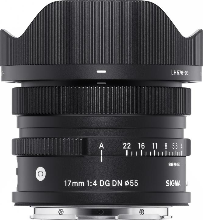 Immagine prodotto Sigma 17mm F4,0 DG DN Contemporary, L-Mount (L-mount, Full-frame)