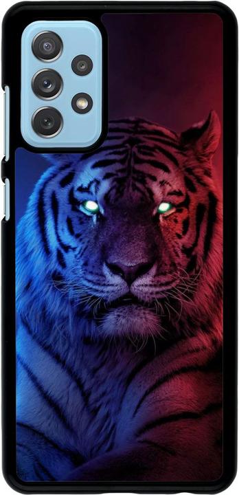 Actual product image PhoneLook Coque Tiger Blue Red (Samsung Galaxy A72)
