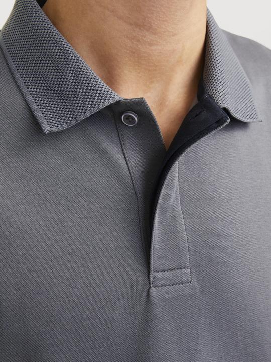 Image du produit Jack & Jones Einfarbig Hemdkragen Poloshirt Poloshirt (XS)
