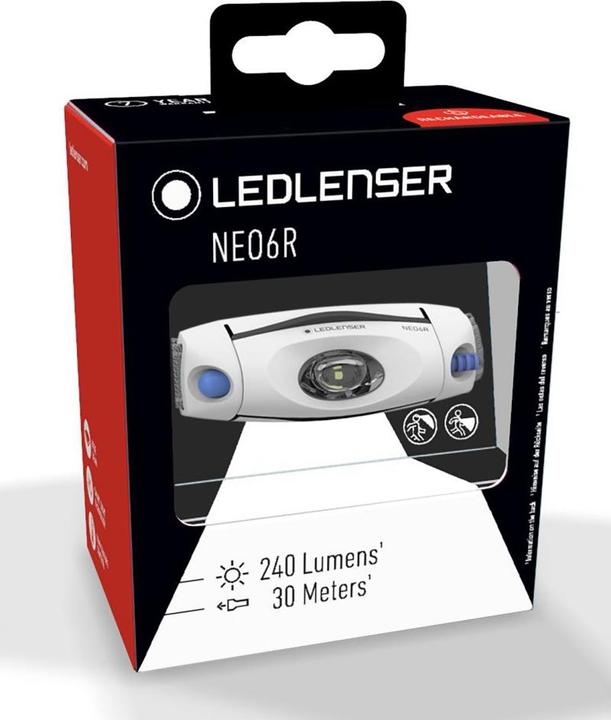 Image du produit Ledlenser NEO6R Bleu, Gris, Blanc Lampe frontale à LED (240 lm)