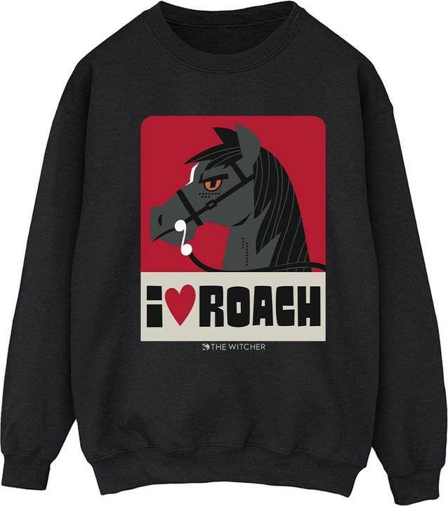 Immagine prodotto Netflix The Witcher I Heart Roach Felpa Donna (M)
