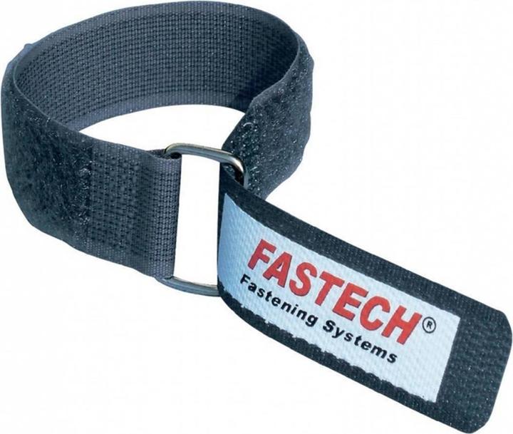 Fastech FAST-VSTRAP, grau (Klettkabelbinder, 220 mm, 1 Stk.)
