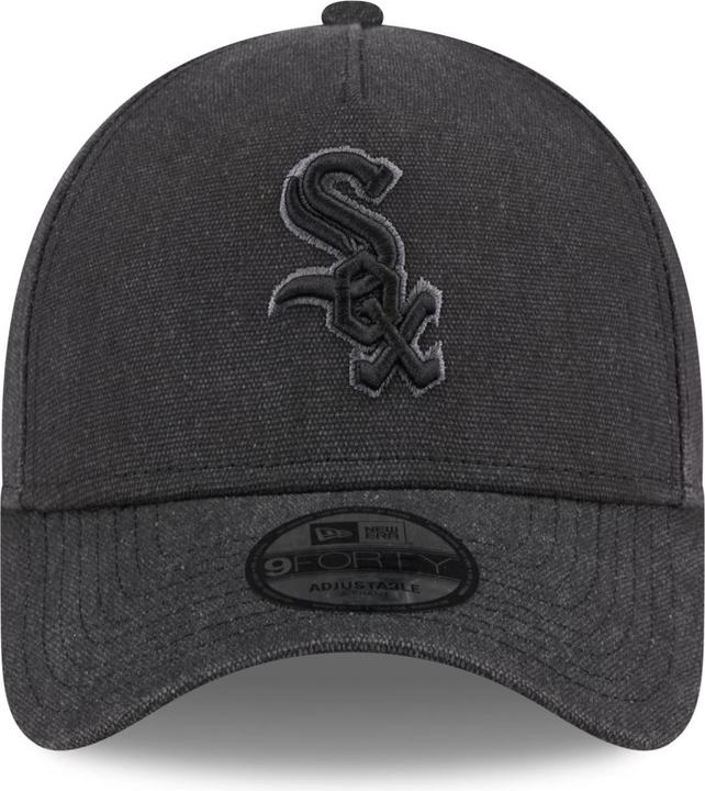 Immagine prodotto New Era Cappellino A-Frame Trucker Canvas Chicago White Sox nero (Taglia unica)