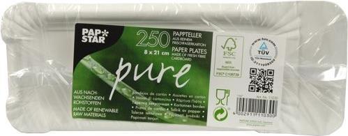 Actual product image Papstar Sausage board pure (250 x)