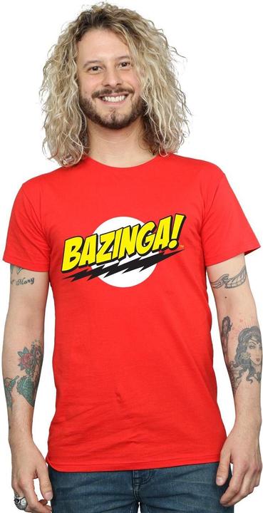 Actual product image Dam Mens Bazinga Cotton T-Shirt (L)