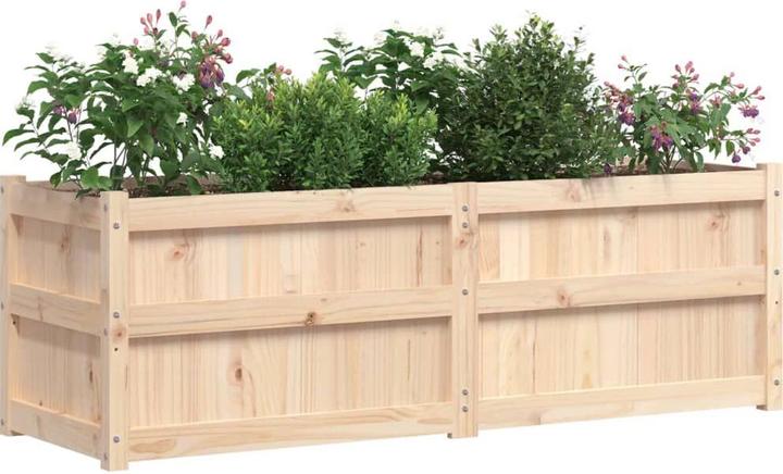 Actual product image VidaXL Pflanzkübel 150x50x50 cm Massivholz Kiefer,Material