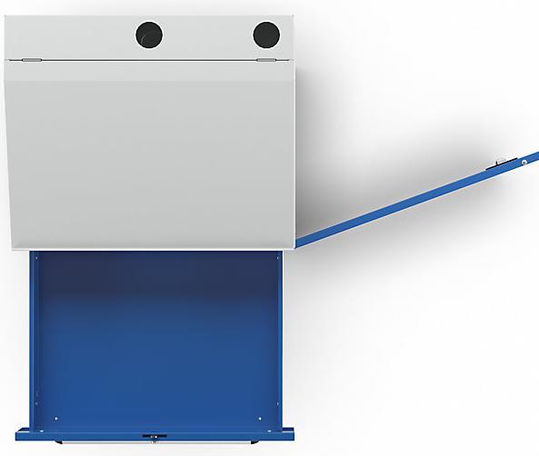 Immagine prodotto RAU Scrivania industriale in piedi (65 cm, 120 cm)