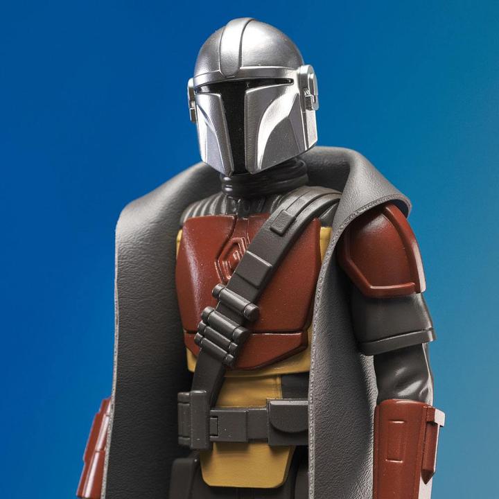 Produktbild Gentle Giant Star Wars The Mandalorian figurine Jumbo Vintage Kenner The Mandalorian 30 cm