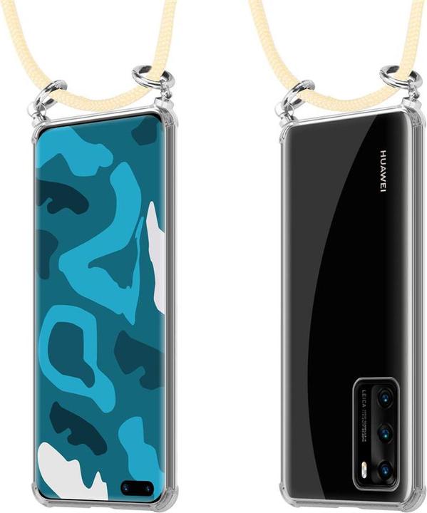 Produktbild Cadorabo TPU Handy Kette SILBER Cover