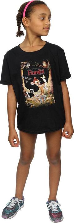 Immagine prodotto Disney Bambi Retro Poster Maglietta Ragazze (140, 146)