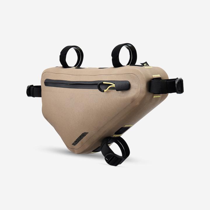 Image du produit Rockrider Sacoche de cadre bikepacking half frame 3L étanche IPX3, ADVT 900 (3 l, Sacoche de cadre)