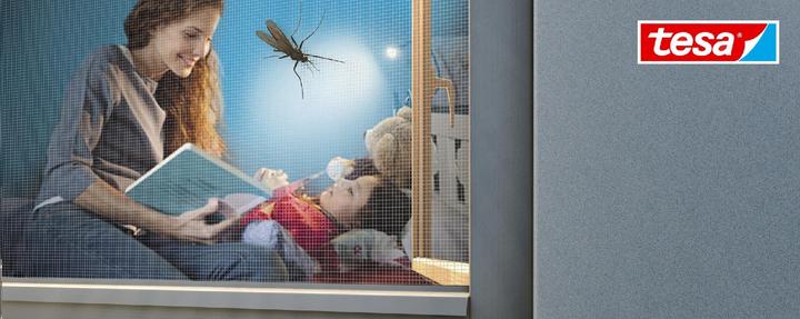 Produktbild tesa Insektenschutz Alu COMFORT Adapter für Türen, zur Montage ohne Bohren
