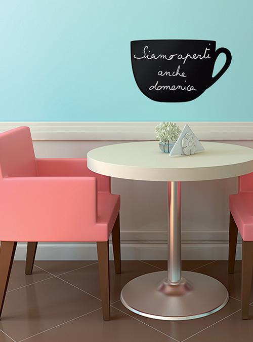 Actual product image Securit Silhouette Cup (Blackboard, 44 x 29 cm)