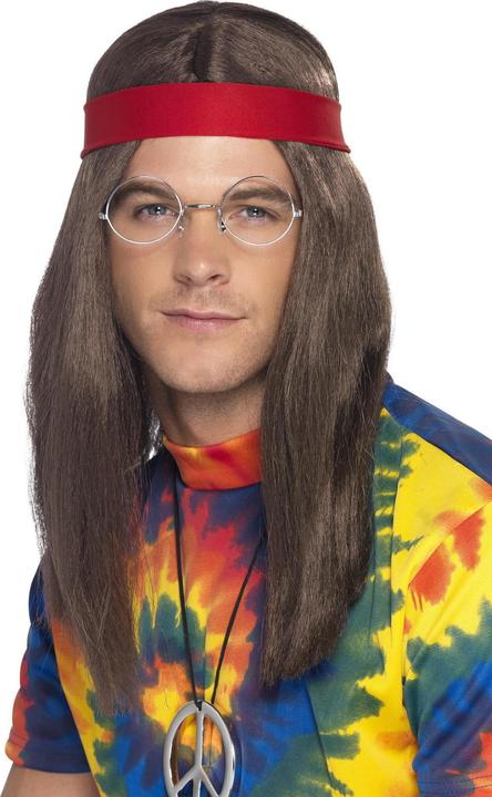 Produktbild Smiffys Hippie mit Brille & Medaillon